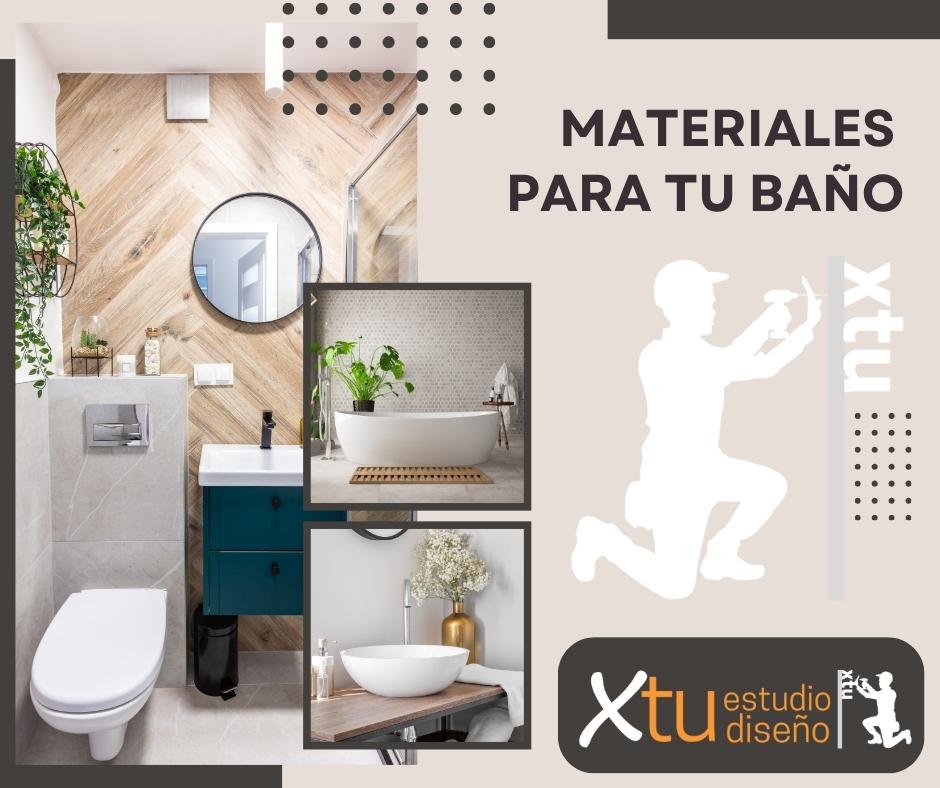 Materiales para reformas de baño