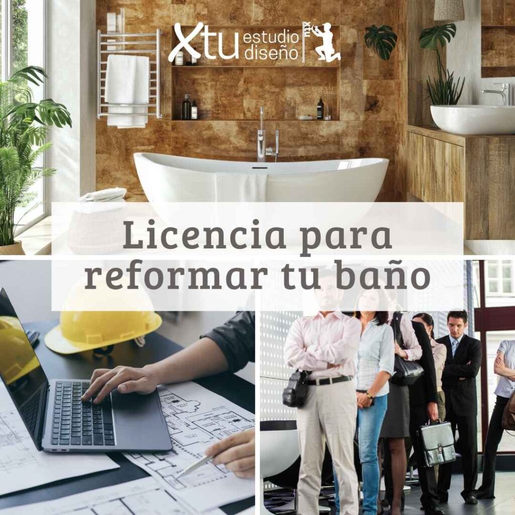 Licencia para reformar baño en Zaragoza