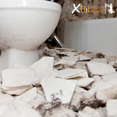 Demolicion para transformar tu baño